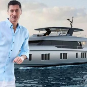 每体：莱万成为某造船厂品牌大使，购入价值约800万欧的游艇